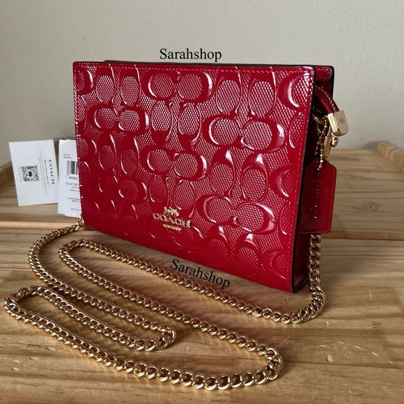 Coach | Bags | Coach Slim Crossbody In Signature Leather